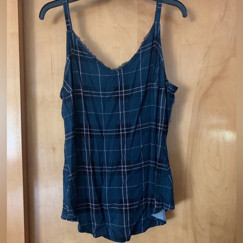 Torrid plaid tank top